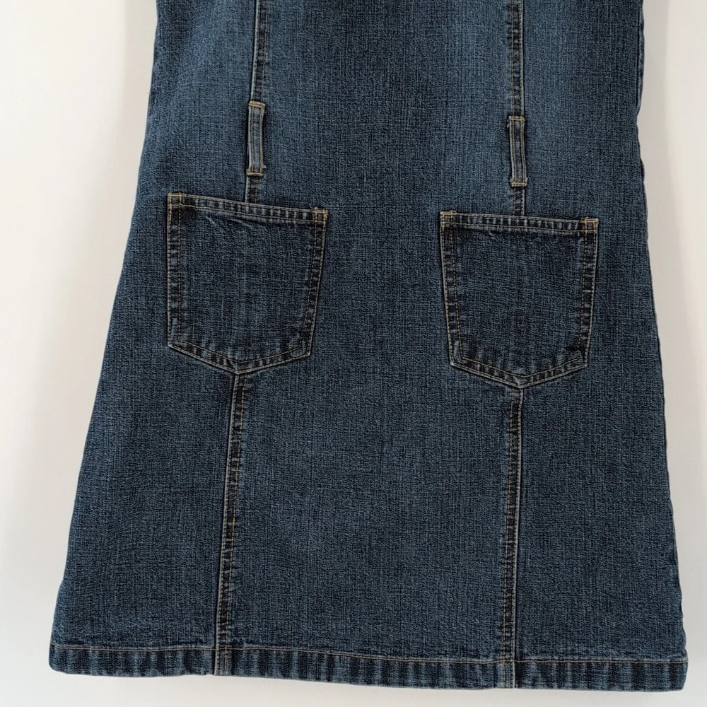 Old Navy Denim Kids Dress size 10 in great condition .